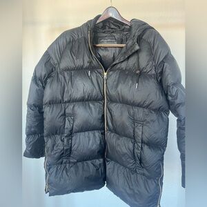 Eddie Bauer Men's Charcoal Puffer Jacket